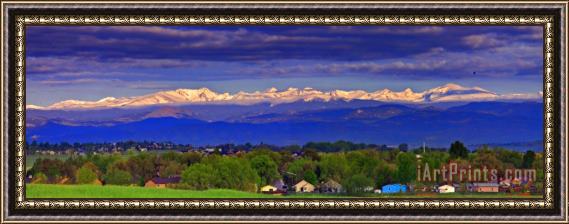 Collection 14 Morning Panorama Framed Print