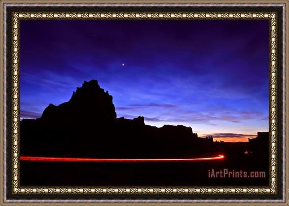 Collection 14 Nightime in Arches Framed Painting