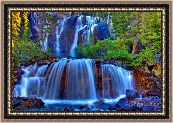 Collection 14 Paradise Falls Framed Print