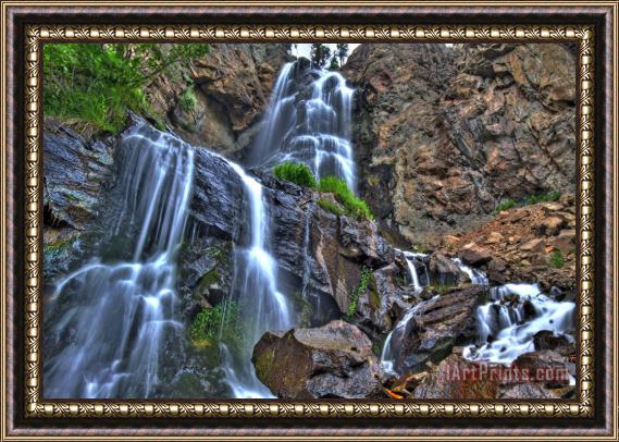 Collection 14 Silver Falls Framed Print