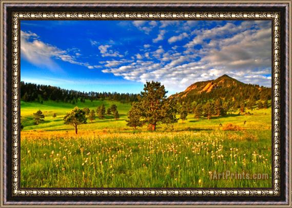 Collection 14 Spiritual Sky Framed Painting