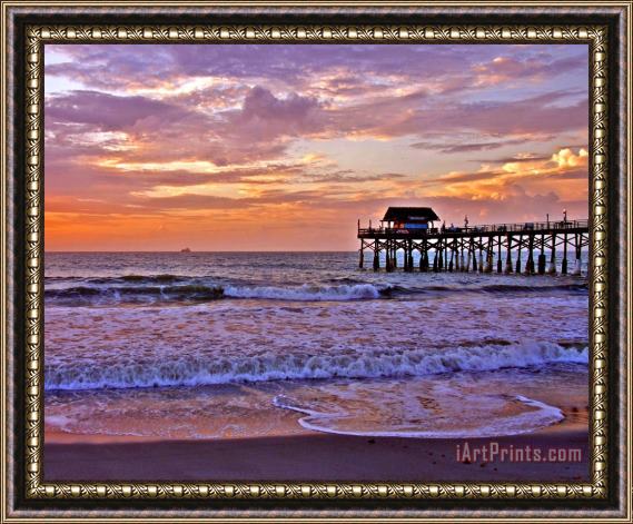 Collection 14 The Pier Framed Print