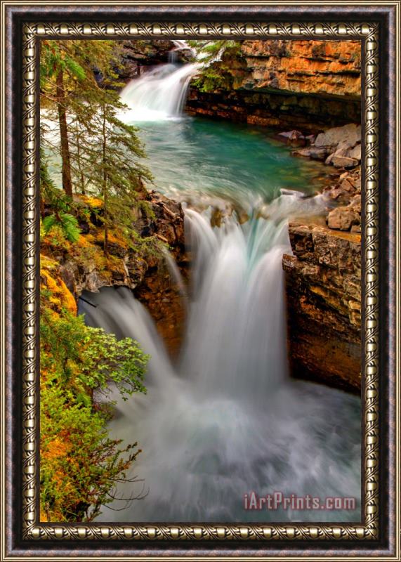 Collection 14 Waterfall Canyon Framed Painting
