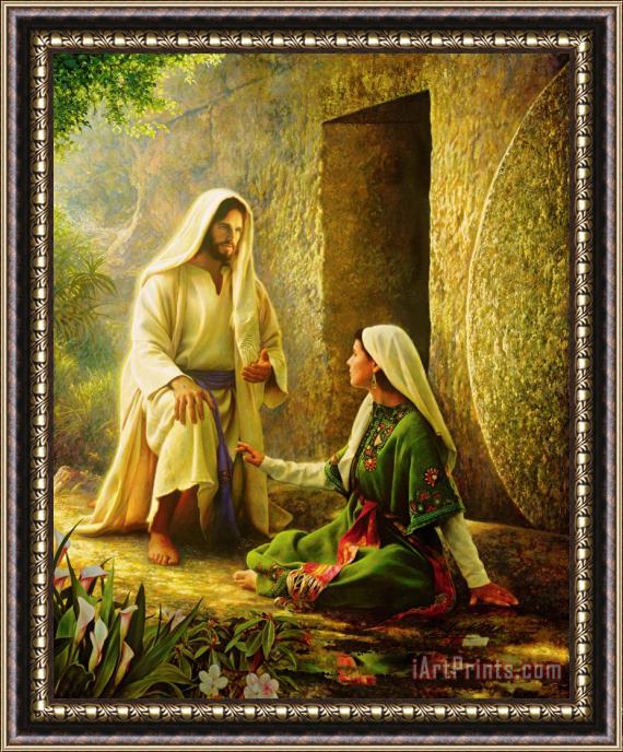 Collection 2 He Is Risen Framed Painting