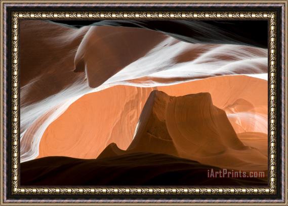 Collection 6 Antelope Canyon Desert Abstract Framed Painting