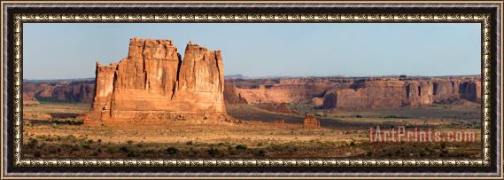 Collection 6 Arches National Park Large Panorama Framed Print