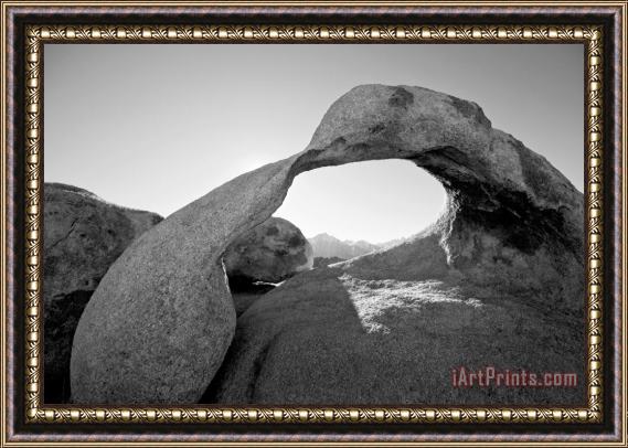 Collection 6 Mobius Arch Framed Print