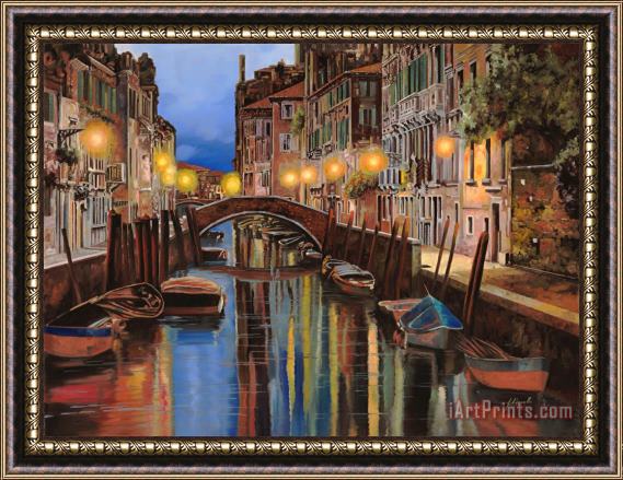 Collection 7 alba a Venezia Framed Painting