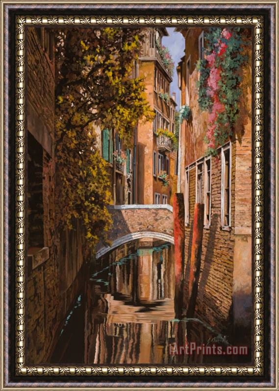 Collection 7 autunno a Venezia Framed Painting