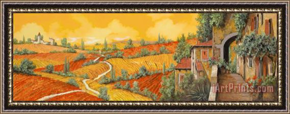Collection 7 Bassa Toscana Framed Painting