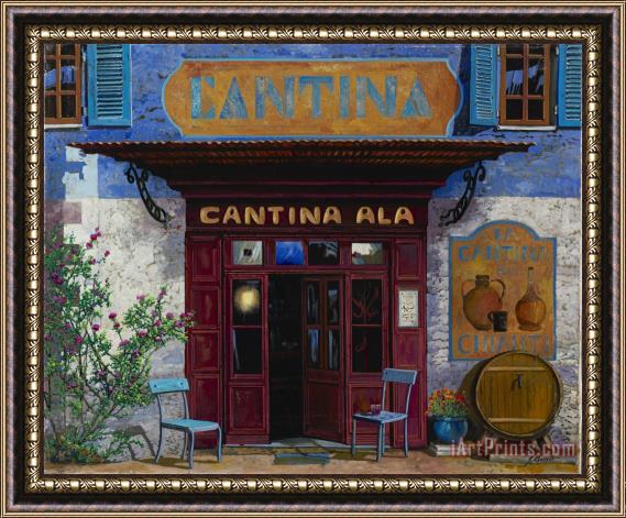 Collection 7 cantina Ala Framed Painting