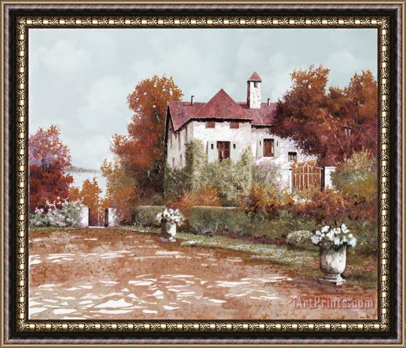Collection 7 Il Palazzo In Autunno Framed Painting