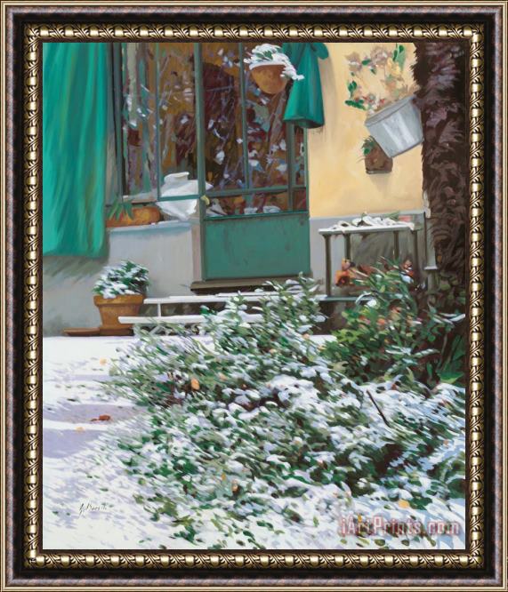 Collection 7 La Neve A Casa Framed Painting