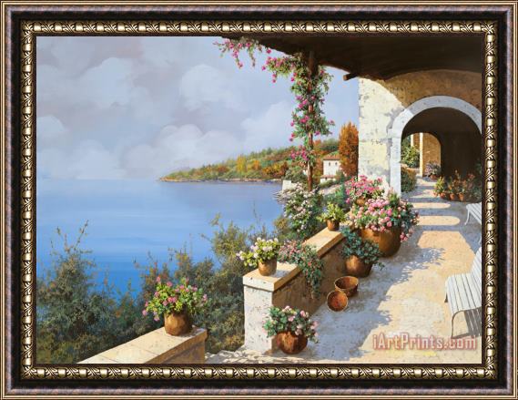 Collection 7 La Terrazza Framed Painting