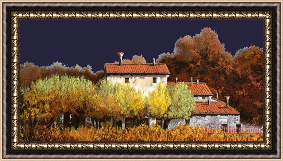 Collection 7 Notte In Campagna Framed Painting