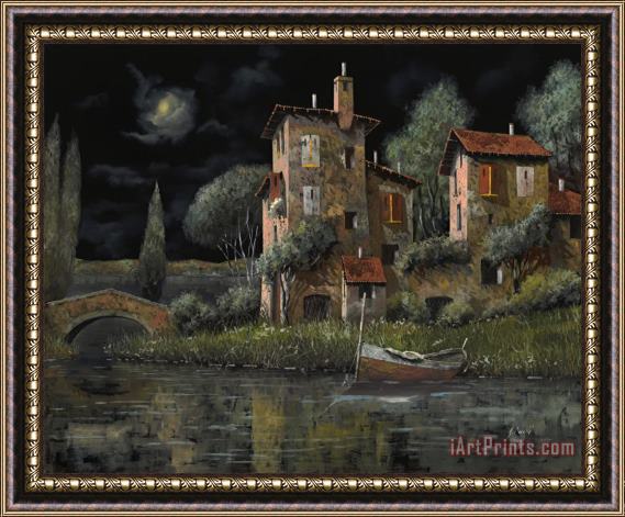 Collection 7 Notte Nera Framed Painting
