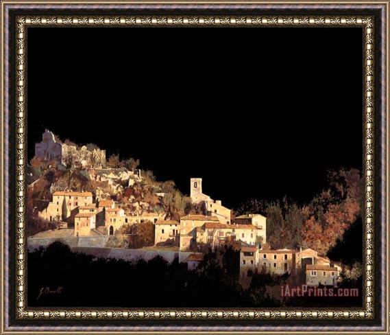 Collection 7 Paesaggio Scuro Framed Painting