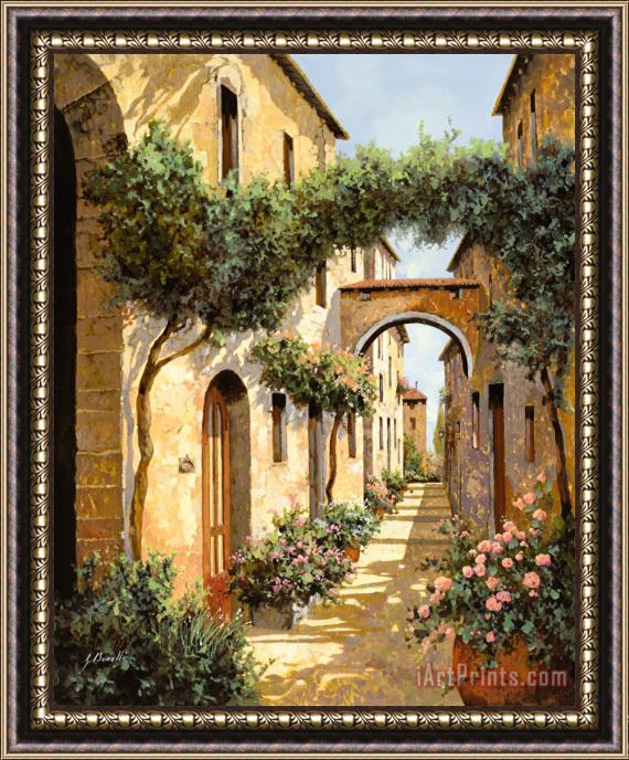 Collection 7 Passando Sotto L'arco Framed Print