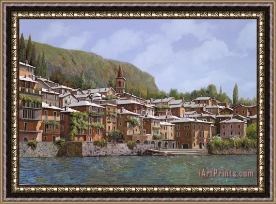 Collection 7 Sul Lago di Como Framed Print