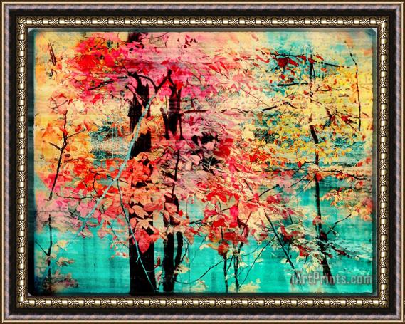 Collection 8 Autumn tapestry Framed Print