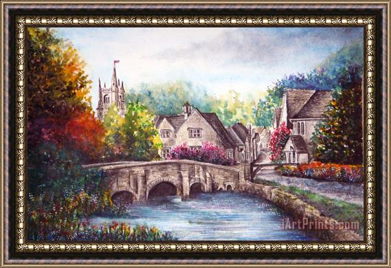 Collection 9 Castle Combe Framed Painting