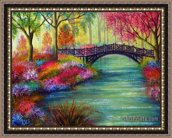 Collection 9 Elysian Bridge Framed Painting