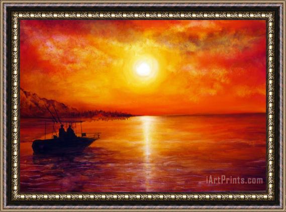 Collection 9 Fishing Trip Framed Painting