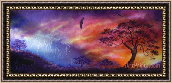 Collection 9 Force of nature Framed Painting