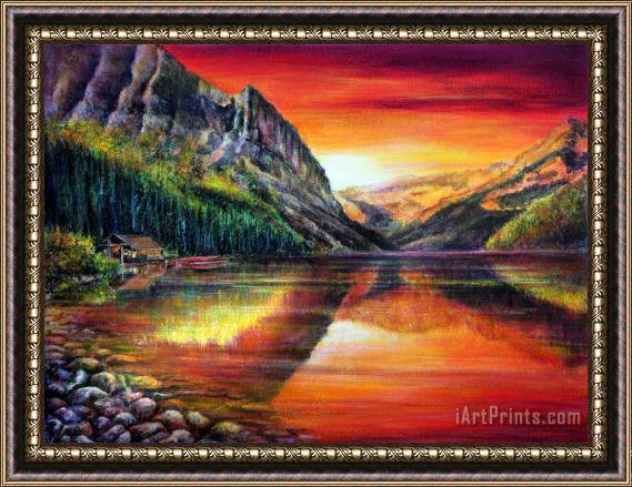 Collection 9 Lake Louise Framed Print