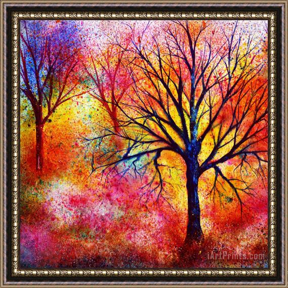 Collection 9 Vibrant Framed Painting