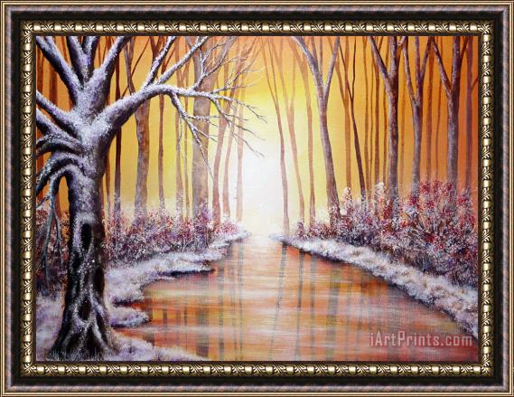 Collection 9 Winter Light Framed Painting