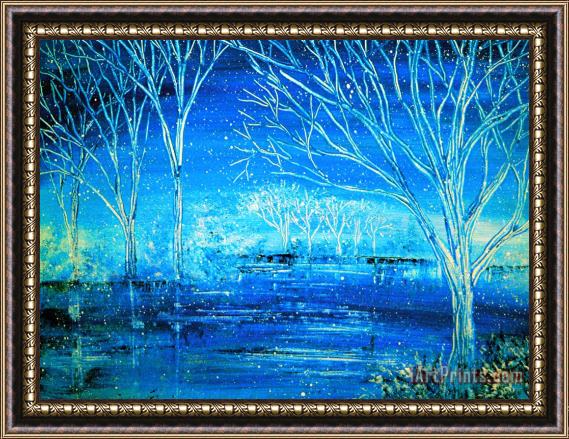 Collection 9 Winterlude Framed Painting