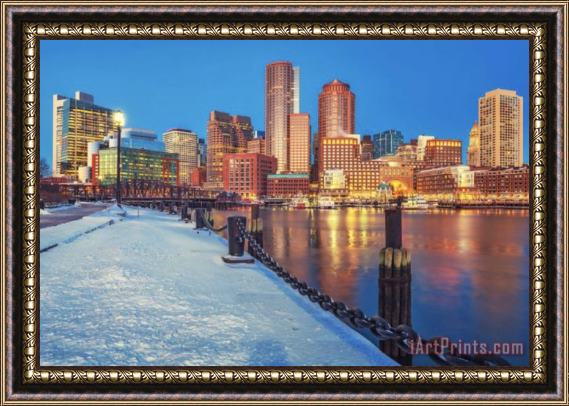 Collection Boston 003 Framed Painting