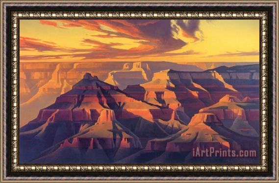 Collection Mountain Scene Framed Painting