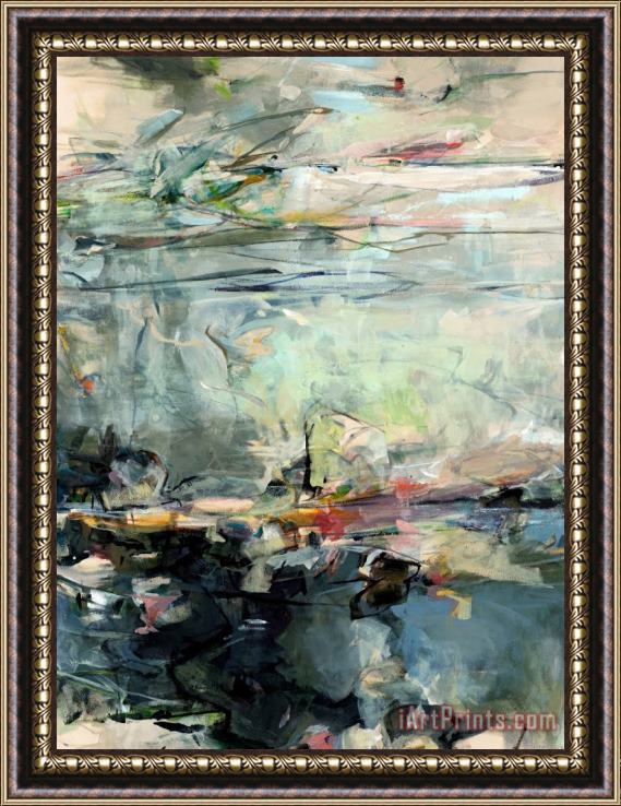 Collection River Rocks by Jeffrey Fitzgerald Framed Painting
