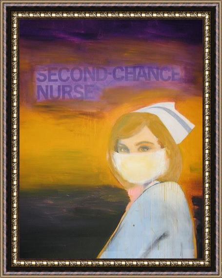 Collection Second Chance Nurse Framed Painting