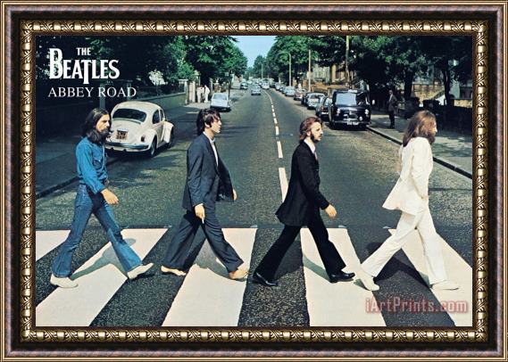 Collection The Beatles Abbey Road iiii Framed Print