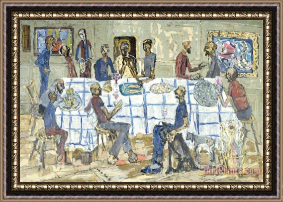 Conrad Romyn The Last Supper Framed Print