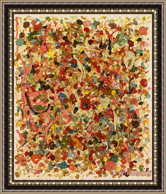 Dan Colen Two Things I Rarely See The Inside of Framed Painting