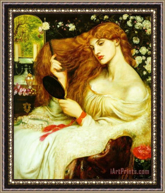 Dante Gabriel Rossetti Lady Lilith Framed Painting