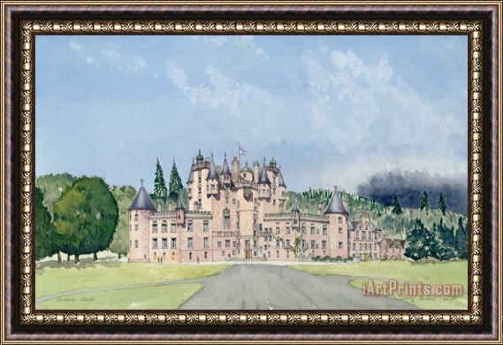 David Herbert Glamis Castle Tayside Framed Print