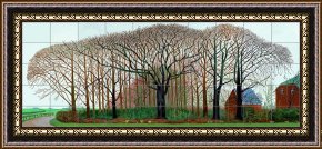 David Hockney Bigger Trees Near Warter Or Ou Peinture Sur Le Motif