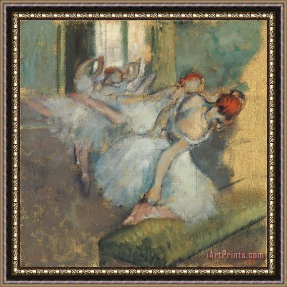 Degas Ballet Dancer Framed Painting