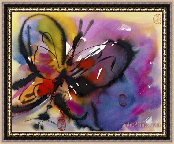 Diana Ong Butterfly Framed Print