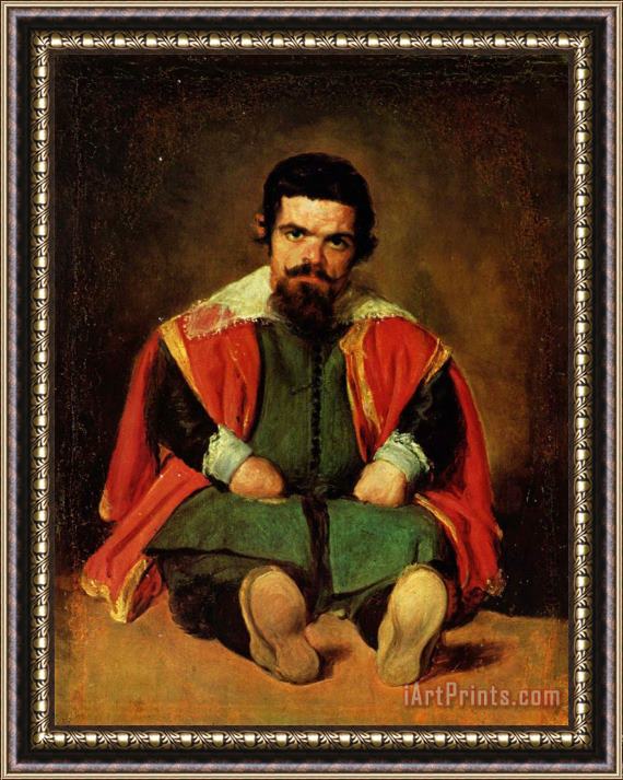 Diego Velazquez Don Sebastian De Morra Framed Painting