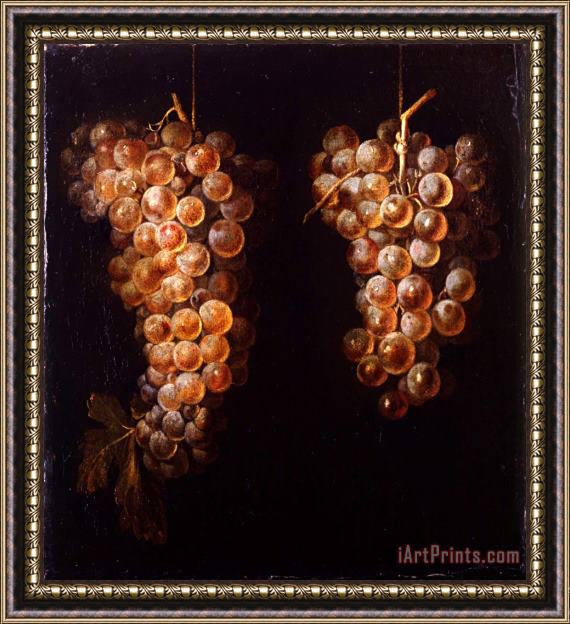 Domenikos Theotokopoulos, El Greco Bunches of Grapes Framed Painting
