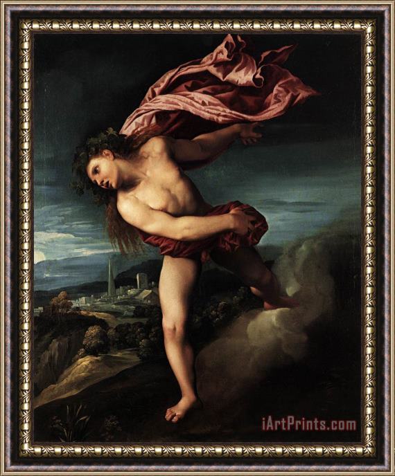 Dosso Dossi Bacchus 1524 Framed Painting