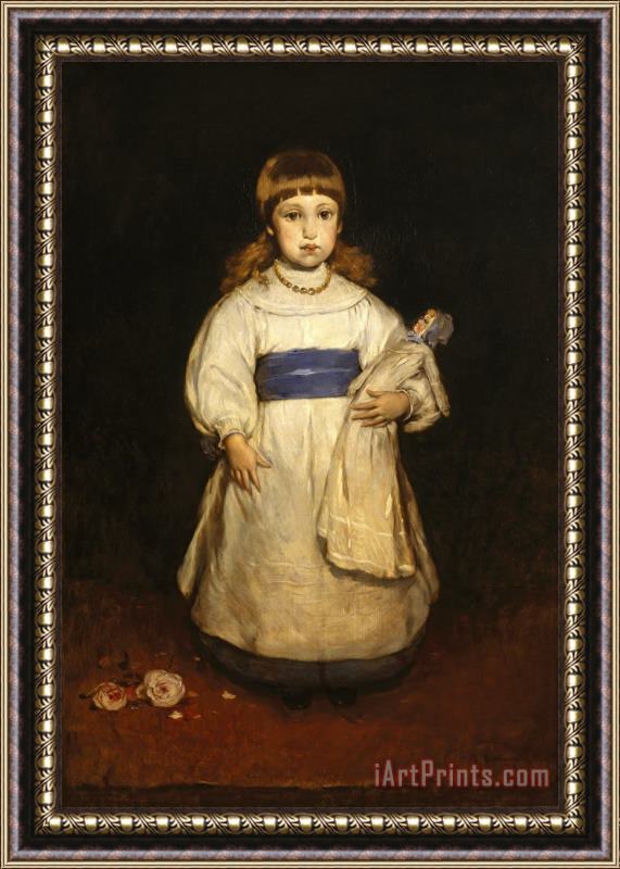 Duveneck, Frank Mary Cabot Wheelwright Framed Painting