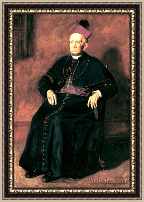 Eadweard J. Muybridge Archbishop William Henry Elder Framed Print