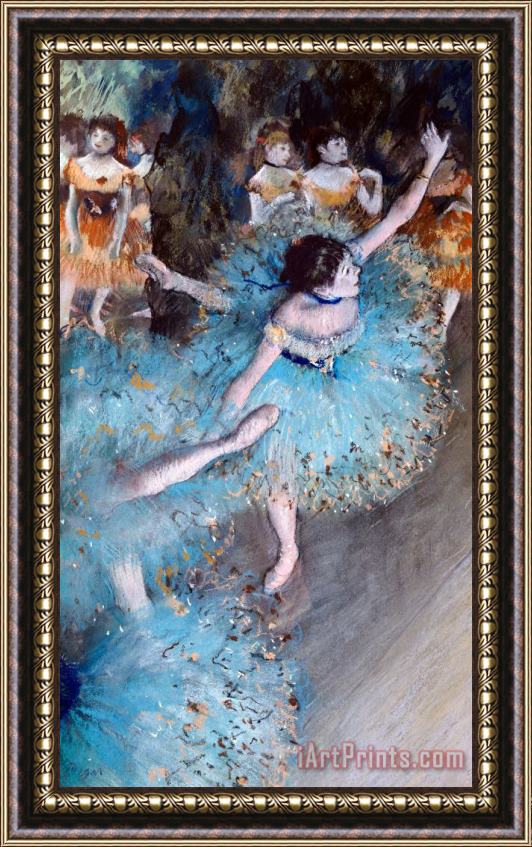 Edgar Degas Ballerina On Pointe Framed Print